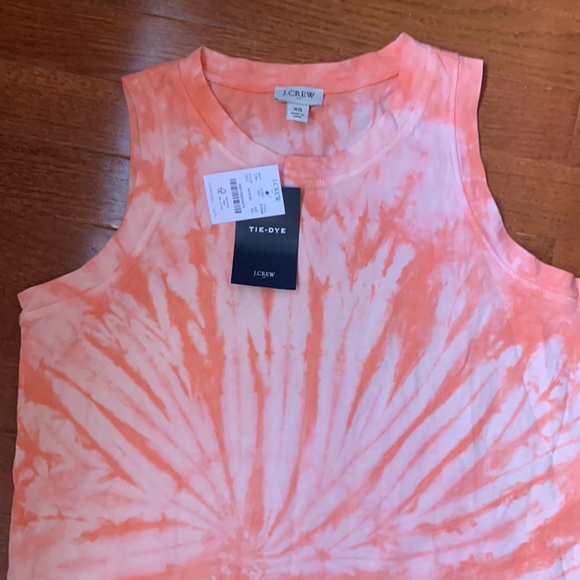 J.Crew factory tie dye easy-going cotton dress. - Picture 2 of 5